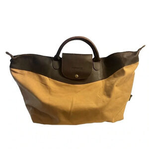 Canyon Outback Leather Canvas Travel 22-inch Duffle bag Penske Stamped On Flap